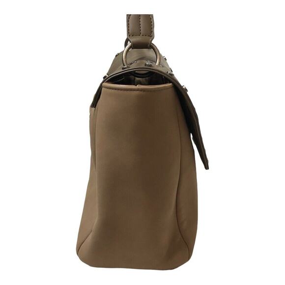 Universal Threads Brown Top Handle Handbag 12x9 Faux Leather Satchel - Picture 12 of 12